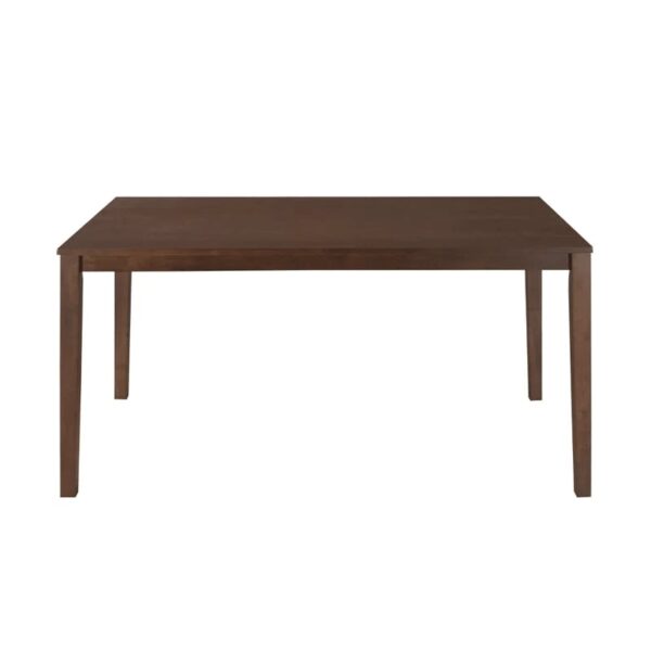 Cappuccino 6 Seater Dining Table In Wenge Color