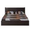 Cleopatra Bed With Storage In Brown Finish