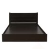 Cleopatra Bed With Storage In Brown Finish