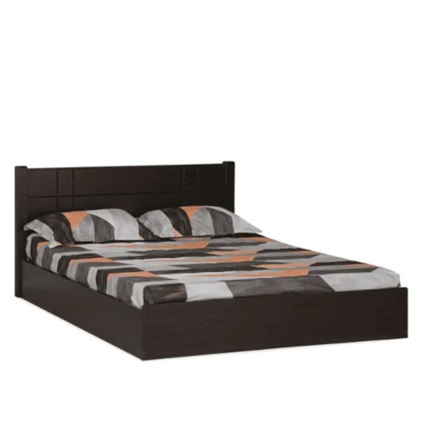 Cleopatra Bed With Storage In Brown Finish