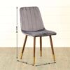 Flex 6 Seater Dining Table In Grey