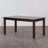Rolex 6 Seater Dining Table In Grey/Wenge