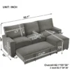 Yolo Sofa Cum Bed In Grey