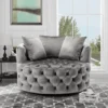 Rolex Tufted Arm Chair