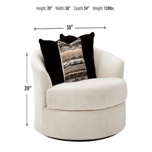 Rolex Tufted Arm Chair